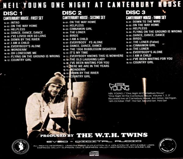 Neil Young/MI,USA 1969 3Shows Complete - Image 2