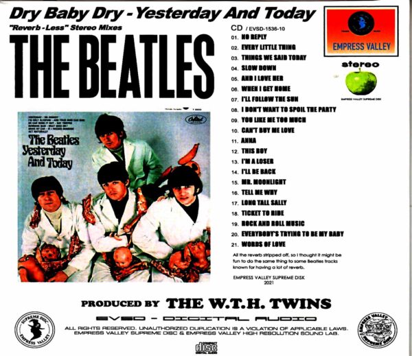 The Beatles/Yesterday and Today Dry Baby Dry Yesterday and Today Dry Baby Dry Jacket 2 - Image 2