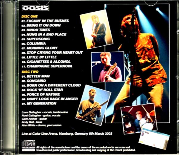 Oasis/Germany 3.8.2003 - Image 2