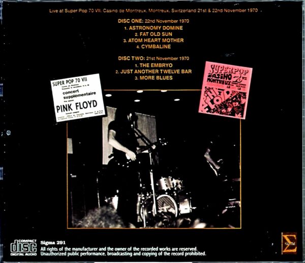 Pink Floyd Pink Floyd/Switzerland 2Days Upgrade - Image 2