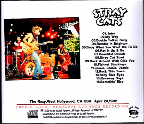 Stray Cats/CA,USA 1982 Complete - Image 2