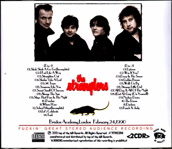 Stranglers/London,UK 2.24.1990 - Image 2