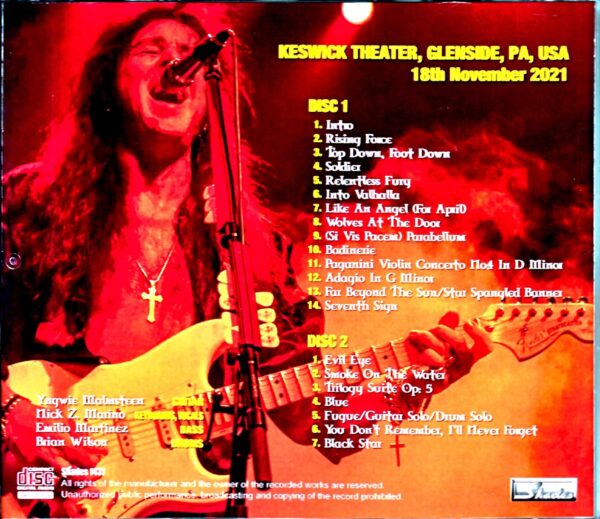 Yngwie Malmsteen/PA,USA 2021 - Image 2