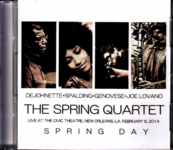 Spring Quartet Jack Dejohnette Joe Lovano Esperanza Spalding Jack Dejohnette Esperanza Spalding/LA,USA 2014