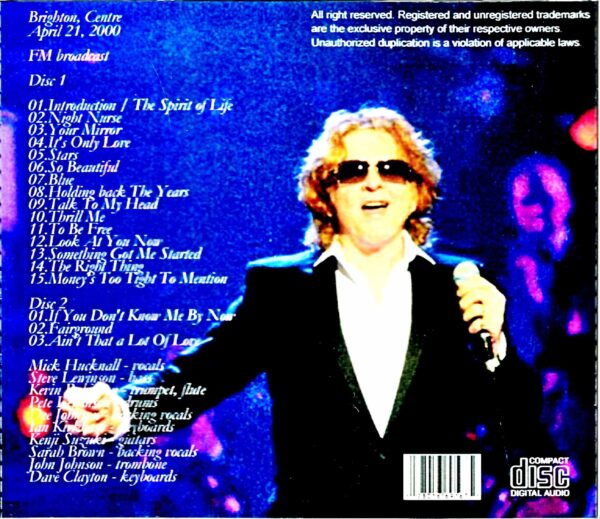 Simply Red/England 2000 - Image 2