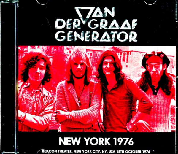 Van Der Graaf Generator Van Der Graaf Generator/NY, USA 1976