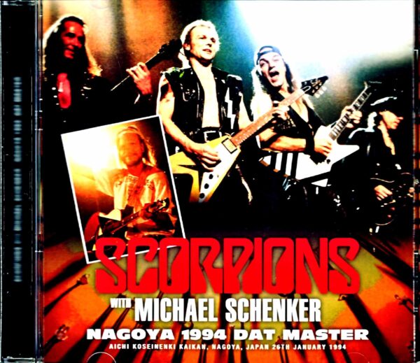 Scorpions Michael Schenker Scorpions Michael Schenker/Aichi,Japan 1996 DAT Master