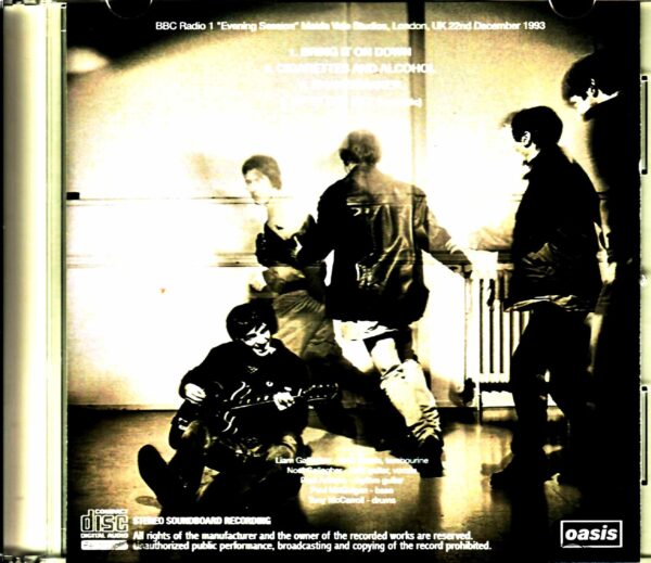 Oasis/London, UK 1993 Evening Session - Image 2