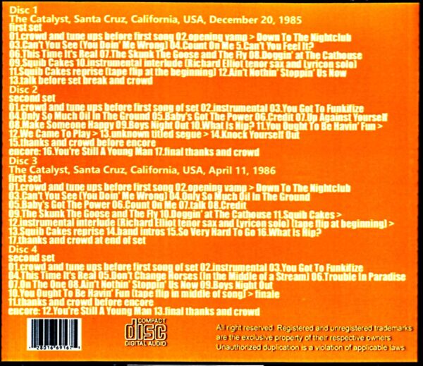 Tower of Power/Live Anthology 1985-1986 - Image 2