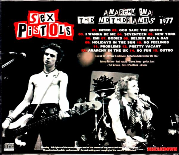 Sex Pistols Sex Pistols/Netherlands 1977 - Image 2