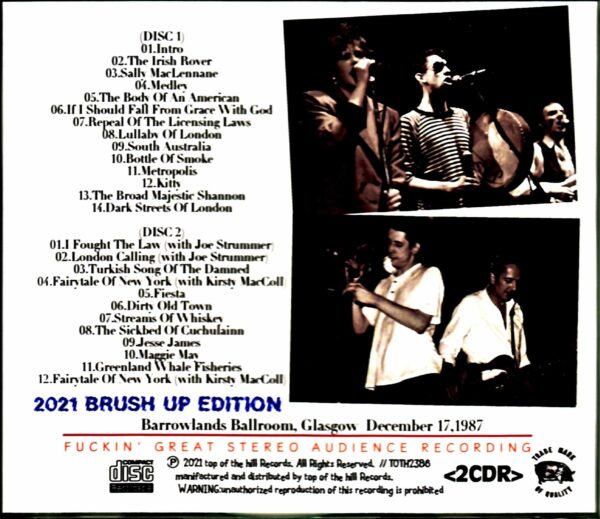 Pogues/Scotland,UK 1987 Complete - Image 2