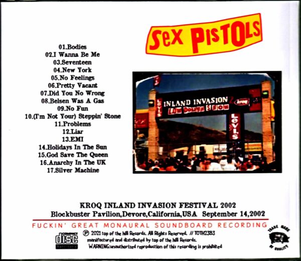 Sex Pistols/CA,USA 2002 - Image 2