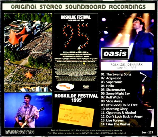 Oasis/Denmark 1995 Complete - Image 2