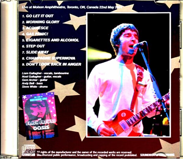 Oasis/Canada 5.22.2001 - Image 2