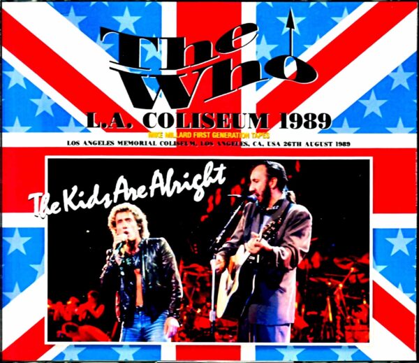 Who,The Who/CA,USA 1989 Mike Millard First Generation Tapes