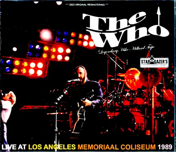 Who,The Who/CA,USA 1989 Mike Millard Master Tapes