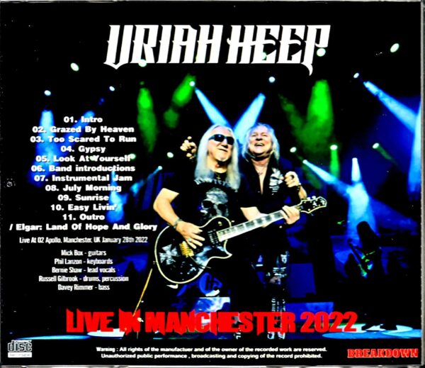 Uriah Heep/England,UK 2022 - Image 2