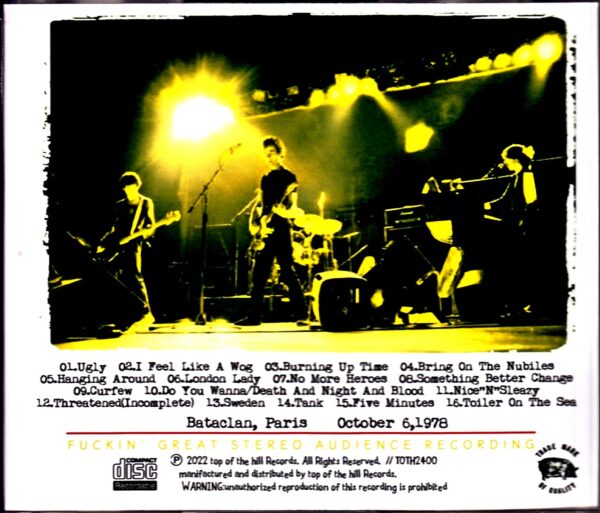 Stranglers/Franc 1978 - Image 2