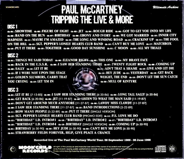Paul McCartney/World Tour 1989-1990 - Image 2