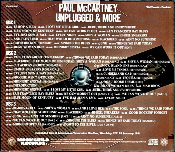 Paul McCartney/Unplugged London,UK 1991 & more - Image 2