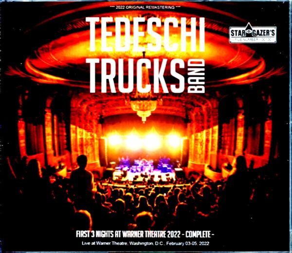 Tedeschi Trucks Band/WA,USA 2022 3Days Complete