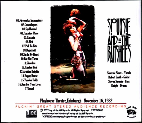 Siouxsie and the Banshees/Scotland,UK 1982 - Image 2