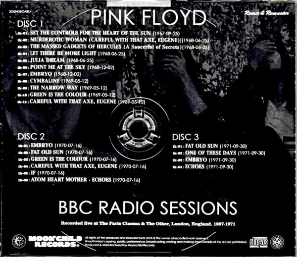 Pink Floyd Pink Floyd/BBC Radio Sessions 1967-1971 - Image 2