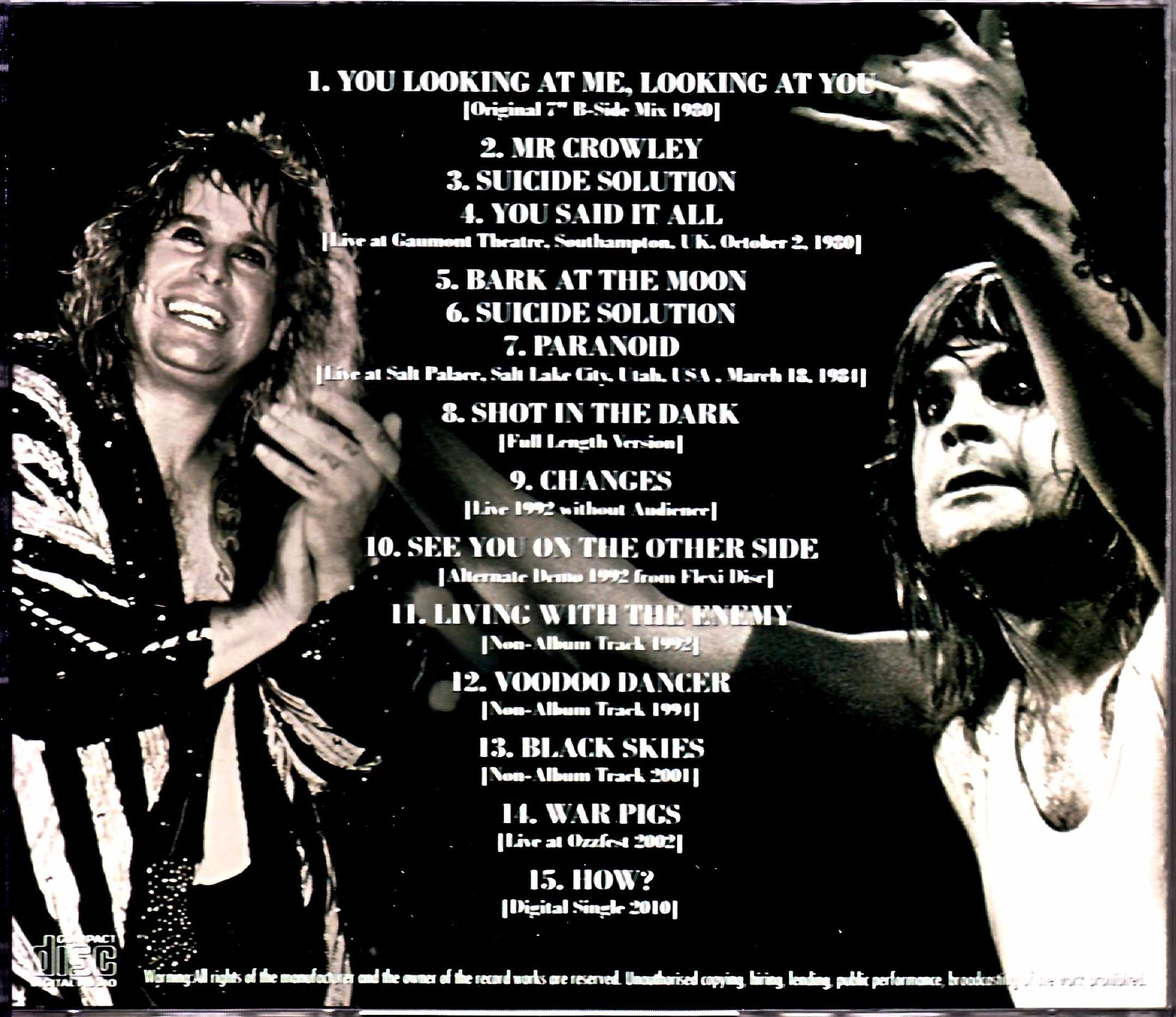 Ozzy Osborne/Rare Track Collection 1980-2010 - Image 2
