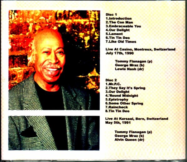 Tommy Flanagan Trio Tommy Flanagan/Switzerland 1990 & more - Image 2