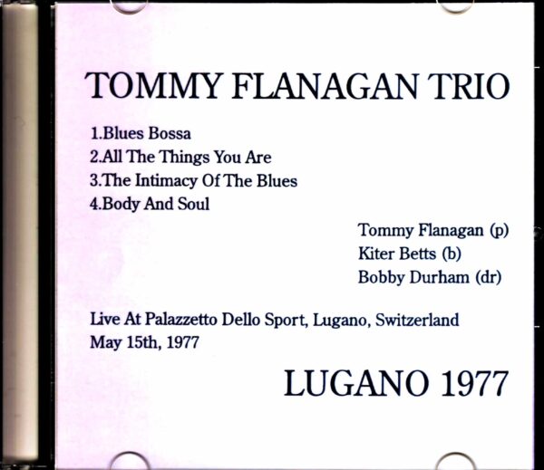 Tommy Flanagan Trio Tommy Flanagan/Switzerland 1977 - Image 2