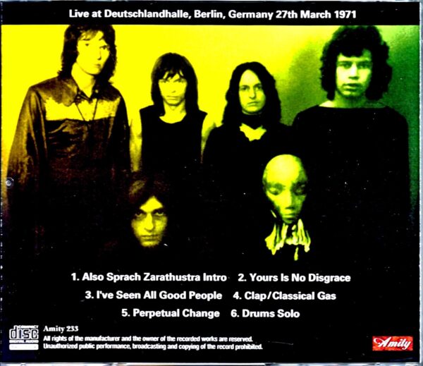 Yes/Germany 3.27.1971 - Image 2