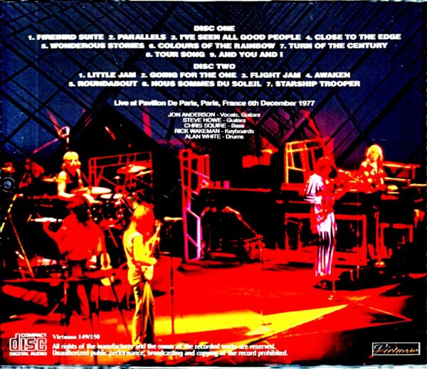 Yes/France 12.6.1977 Complete Upgrade - Image 2