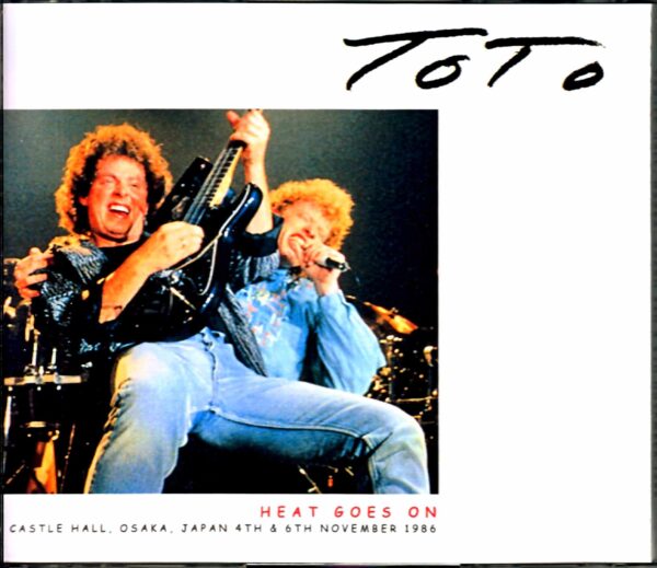 Toto/Osaka,Japan 1986 2Days Complete