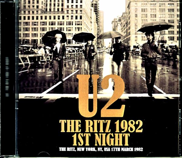 U2/NY,USA 3.17.1982