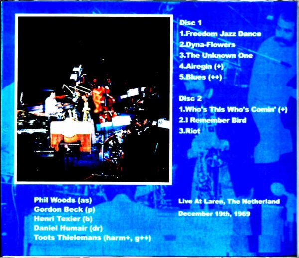 Phil Woods and His European Rhythm Machine Phil Woods/Netherlands 1969 - Image 2