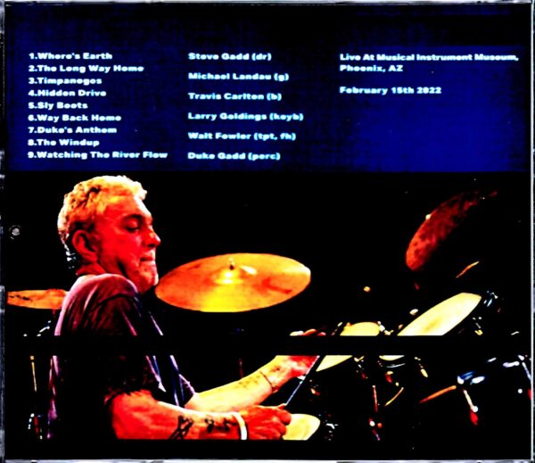 Steve Gadd Band Michael Landau Steve Gadd Michael Landau/AZ,USA 2022 Complete - Image 2
