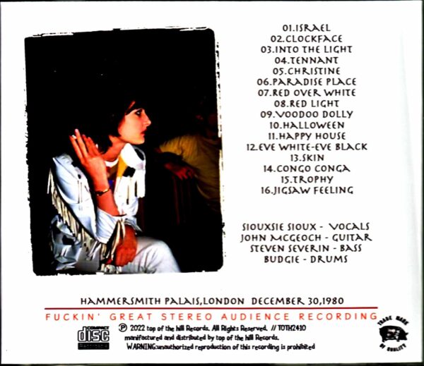 Siouxsie and the Banhees/London,UK 1980 Remastered - Image 2