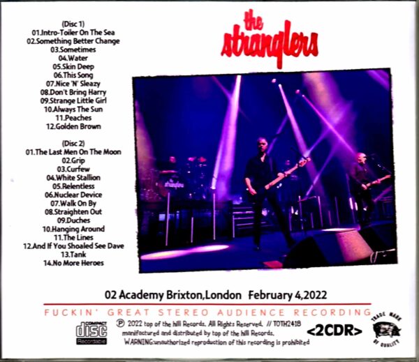 Stranglers/London,UK 2022 Complete - Image 2