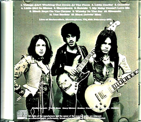 Thin Lizzy Gary Moore Thin Lizzy Gary Moore/England,UK 1974 - Image 2