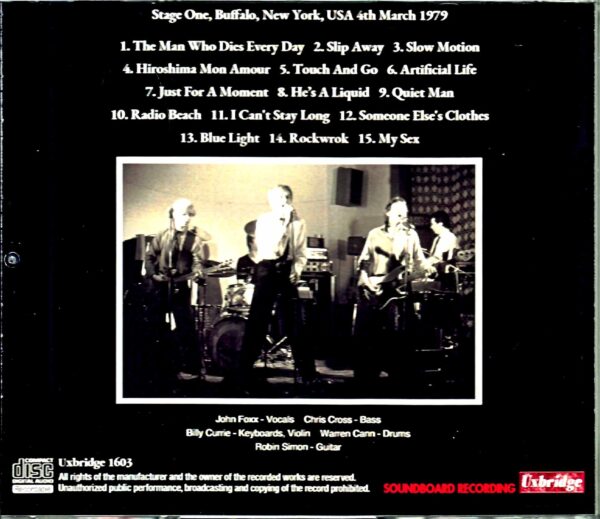 Ultravox/NY,USA 1979 - Image 2