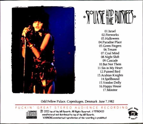 Siouxsie and the Banshees/Denmark 1982 Complete - Image 2