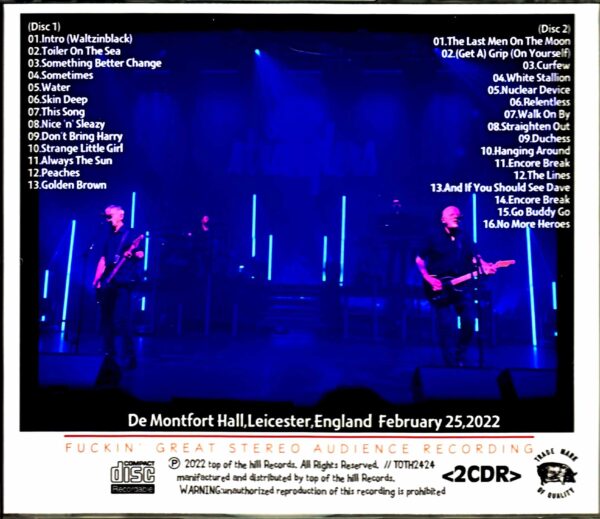 Stranglers/England,UK 2.25.2022 Complete - Image 2