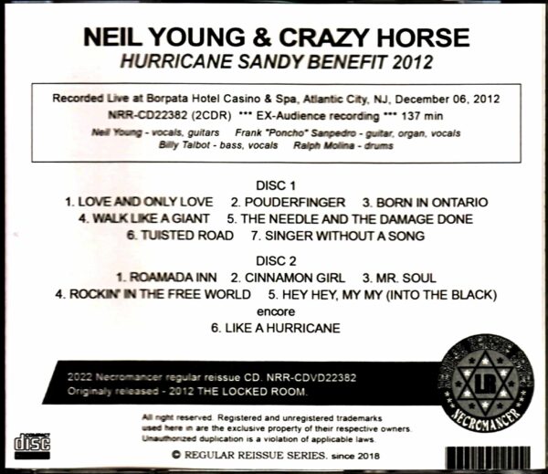 Neil Young Crazy Horse & Neil Young/NJ,USA 2012 - Image 2