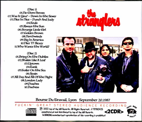 Stranglers/France 1987 - Image 2