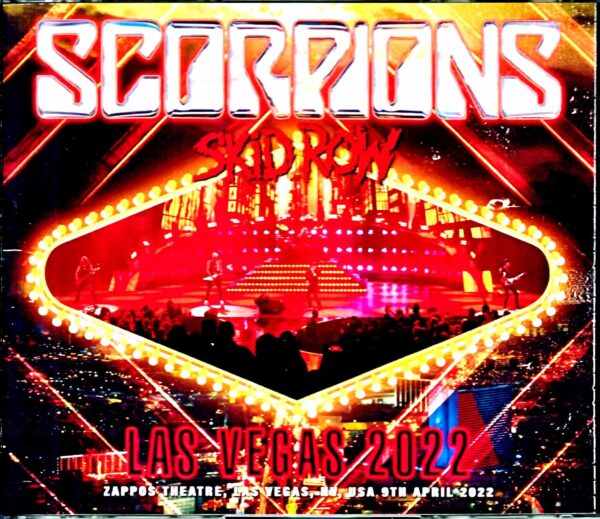 Scorpions Skid Row Scorpions Skid Row/NV,USA 2022 Complete