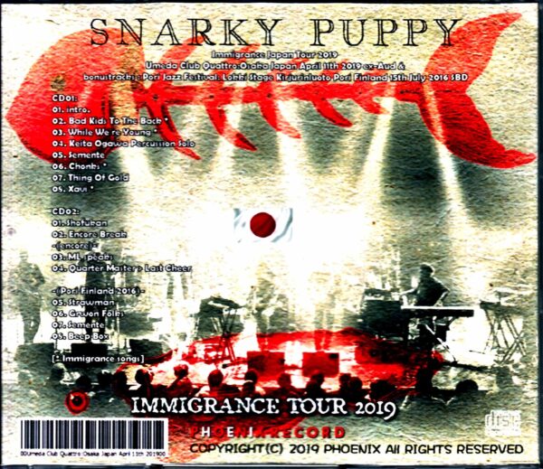 Snarky Puppy/Osaka,Japan 2019 & more - Image 2