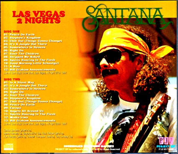Santana Santana/NV,USA 1991 2Days Complete - Image 2
