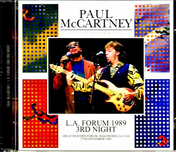 Paul McCartney/CA,USA 11.27.1989 Upgrade