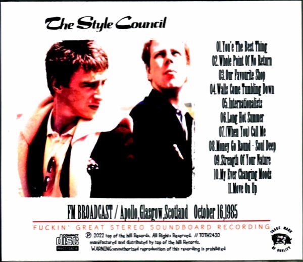 Style Council/Scotland,UK 1985 - Image 2