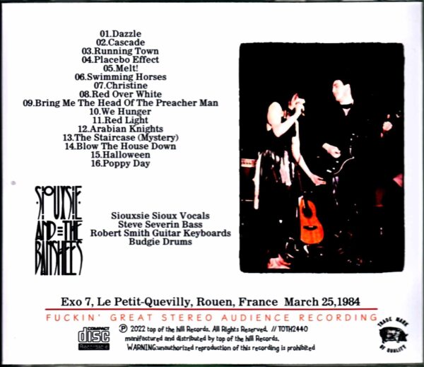 Siouxsie and the Banshees/France 1984 - Image 2